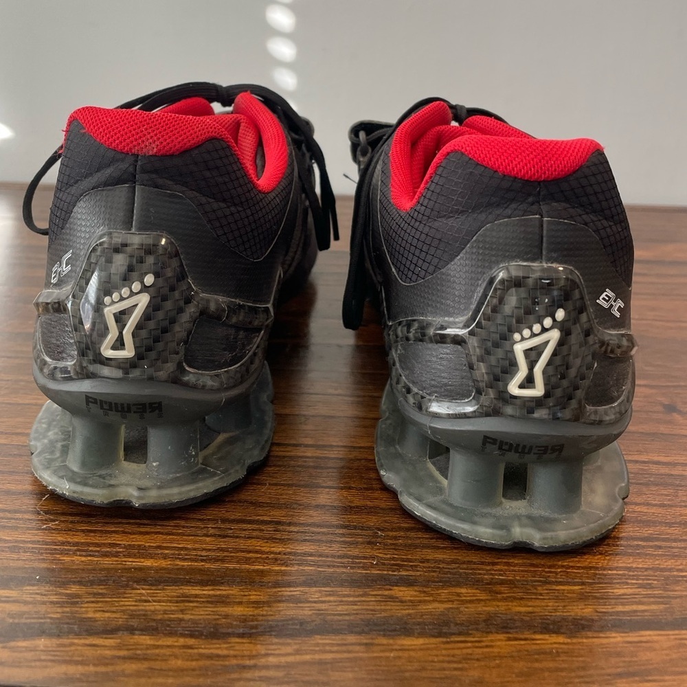 Inov-8, Fast Lift 225, mens 11.5, MetaFlex, black and red weightlifting shoes - Picture 4 of 12